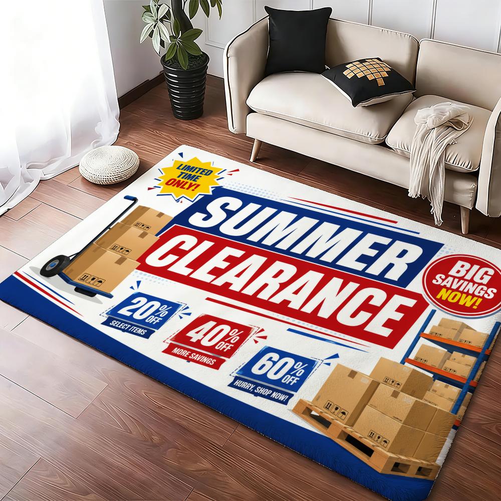Home Textiles Sale - 夏のクリアランスセール フロアマット 柔らかく厚みのある吸水性のある滑り止め ベッドルーム リビングルーム ドアマット