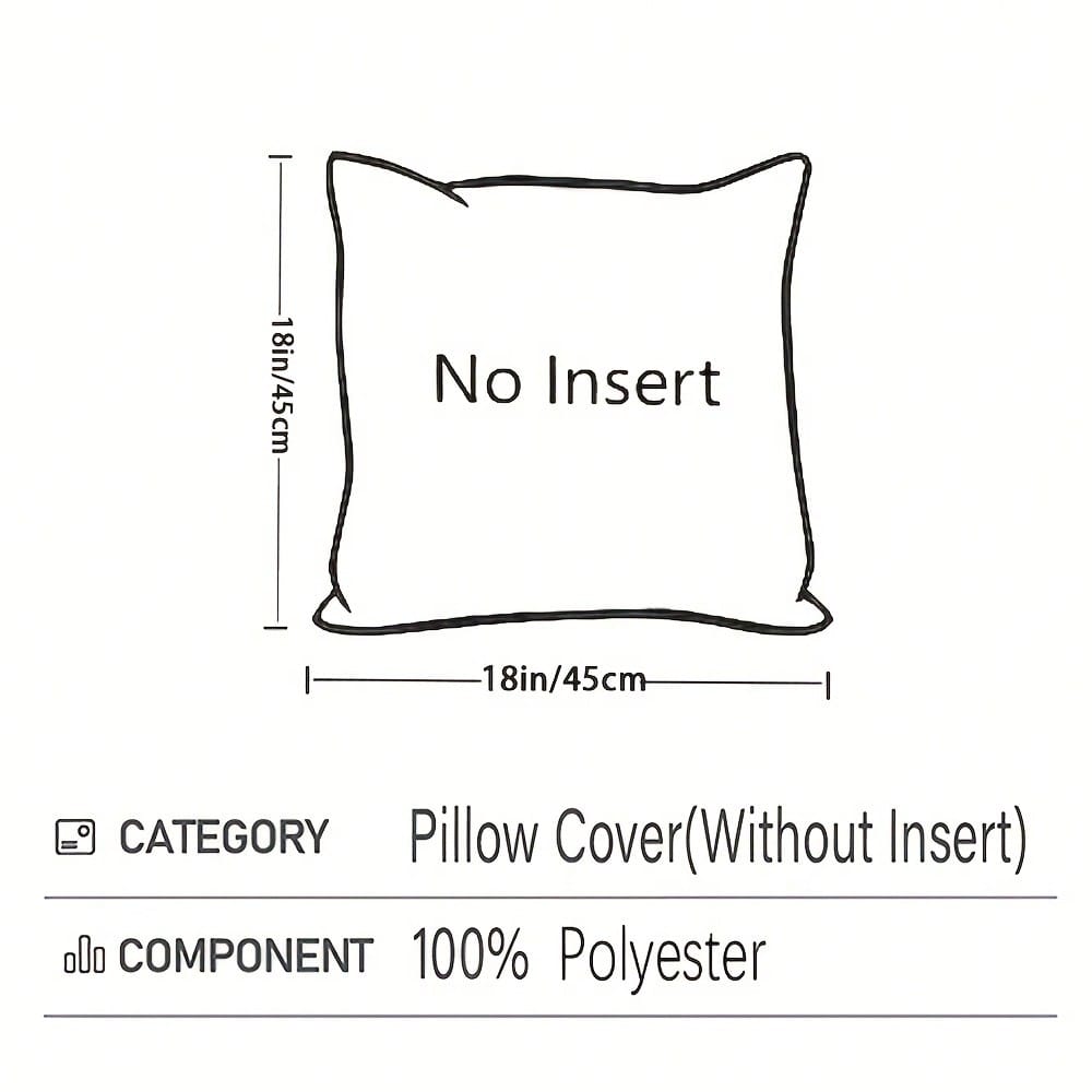 1/2個入り 3Dジャカード織りのクリスマスツリー＆リボン柄 - Pillow Insert 18X18 のレビューと価格